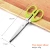 Import 5 layer kitchen plastic handle stainless steel food shredded paper scallions shears Five layers scissors cheap kitchen scissors from China