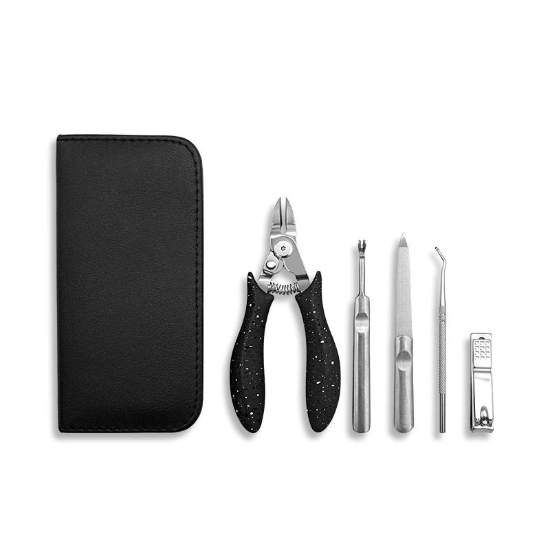 5 Pcs Professional Pedicure Tools Stainless Steel Nail Clipper Nail Care Tool Kit Manicure Pedicure Knife Set