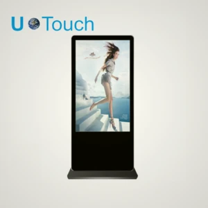 50 inch industrial touch screen monitor digital signage kiosk advertising equipment with internal speaker