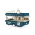 Import 5.3m retro Snack and fast food trailer from China