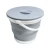Import 5L Portable Retractable Outdoor Water Storage Plastic Bucket  Collapsible plastic bucket with lid with handle from China
