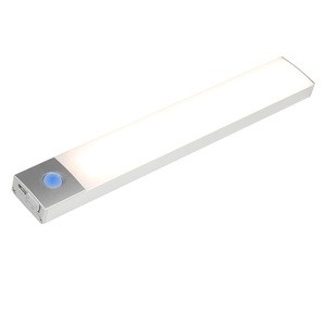 5V USB Rechargeable Magnetic Sticker IR/PIR Sensor Led Cabinet Closet Kitchen Bar Wardrobe Light Strip