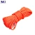 Import 6 - 8 mm Reflect light polypropylene floating Fishing Nylon Braided Rope for magnet Climbing Rescue pulling from China