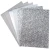 Import 6 pcs/set light grey series fine chunky glitter patent faux leather sheets For Hair bows and earrings diy making from China