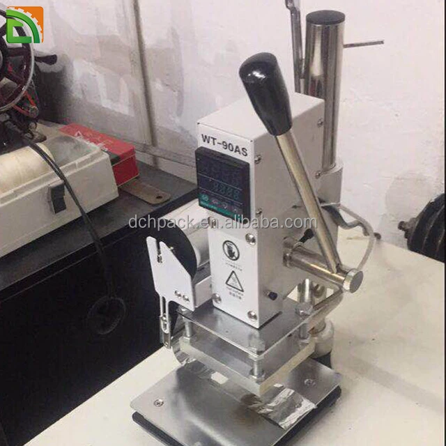 60W Handheld Brand Cooled Leather Embossed LOGO Trademark hot stamping machine