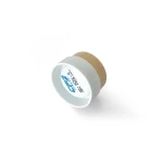 6g 7ml white PP material face cream can travel portable sample plastic can packaging can be customized