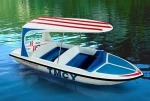 7.5KW 48V Battery powered electric boat AC motor