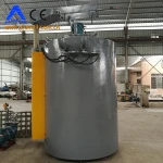 75kw industrial top loading nitriding furnace