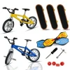 7pcs Mini Finger Sports Skateboards/Bikes/Swing Boards for Party Favors Educational Finger Toy