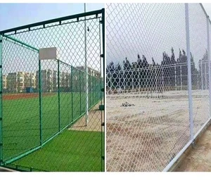 9 Gauge Chain Link Fabric Price per Foot Hot Dipped Galvanized Mesh Fence