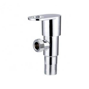 90 degree  Chrome Plated  Special design handle SS Angle Valve with Item SA2005