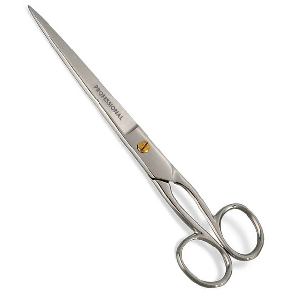 9.5 inch 242mm tailor korean technology scissors gold handle stainless steel