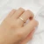 Import 9k Solid Gold Twist Wave gold design Fashion Women Finger Ring 9K Real Genuine Gold Jewelry Fashion Women Finger Ring Wholesale from China