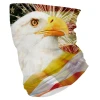 A134 Wholesale Newest Quality Multifunctional Seamless USA Flag Headwear Tube Bandana