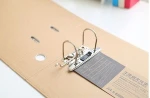 A4 2 inch D 3 ring kraft reincofred cardboard kraft binder