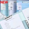 A4 Plastic File Folder/a4 Spring Clip File