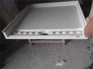 Acrylic solid surface stone resin shower tray