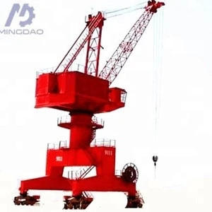 Advance Technology High Quality 40Ton Single Jib and Four Link Type Harbour Portal Cranes for Your Need