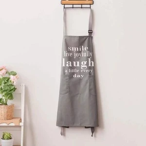 Advertising Apron with company logo custom in cotton digital printed oil proof Logo printed apron