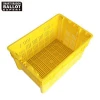 Agriculture stackable plastic furit fish crate for furits and vegetables