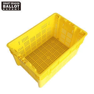 Buy Agriculture Stackable Plastic Furit Fish Crate For Furits And  Vegetables from Guangzhou Smart Dragon Co., Ltd., China