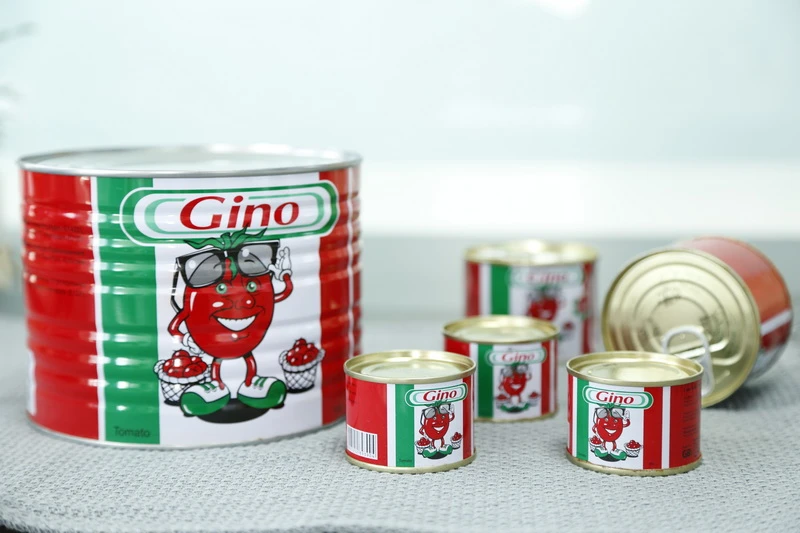 Agriculture tomato paste factory price tinned tomatoes paste 2200g GINO