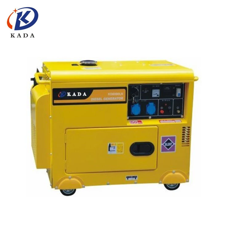 Aircooled portable diesel generator 220v 50hz small generator diesel 5kva with price