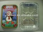 Airline aluminum foil container