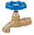 Import Aluminium valve Handle DN15 nickel plated ce approved brass water bibcock in yuhuan from China