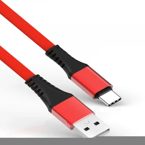 Aluminum Alloy 2.4A Portable Data Sync Fast Charging Cable 30CM Flat Short cable 8 pin for lighting iphone cables