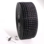 Aluminum Self Locking Washers with Clips for solar panel mesh