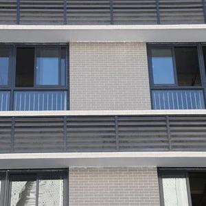 Aluminum Sunshade Louver Window Shutter Panels For Design
