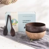 Amazon Best Selling Environmental Premium Customized Natural Vietnam Shell Bowl Coconut Bowl