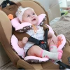 Amazon hot sale Colorful washable 3d mesh fabric baby stroller/pushchair seat liners
