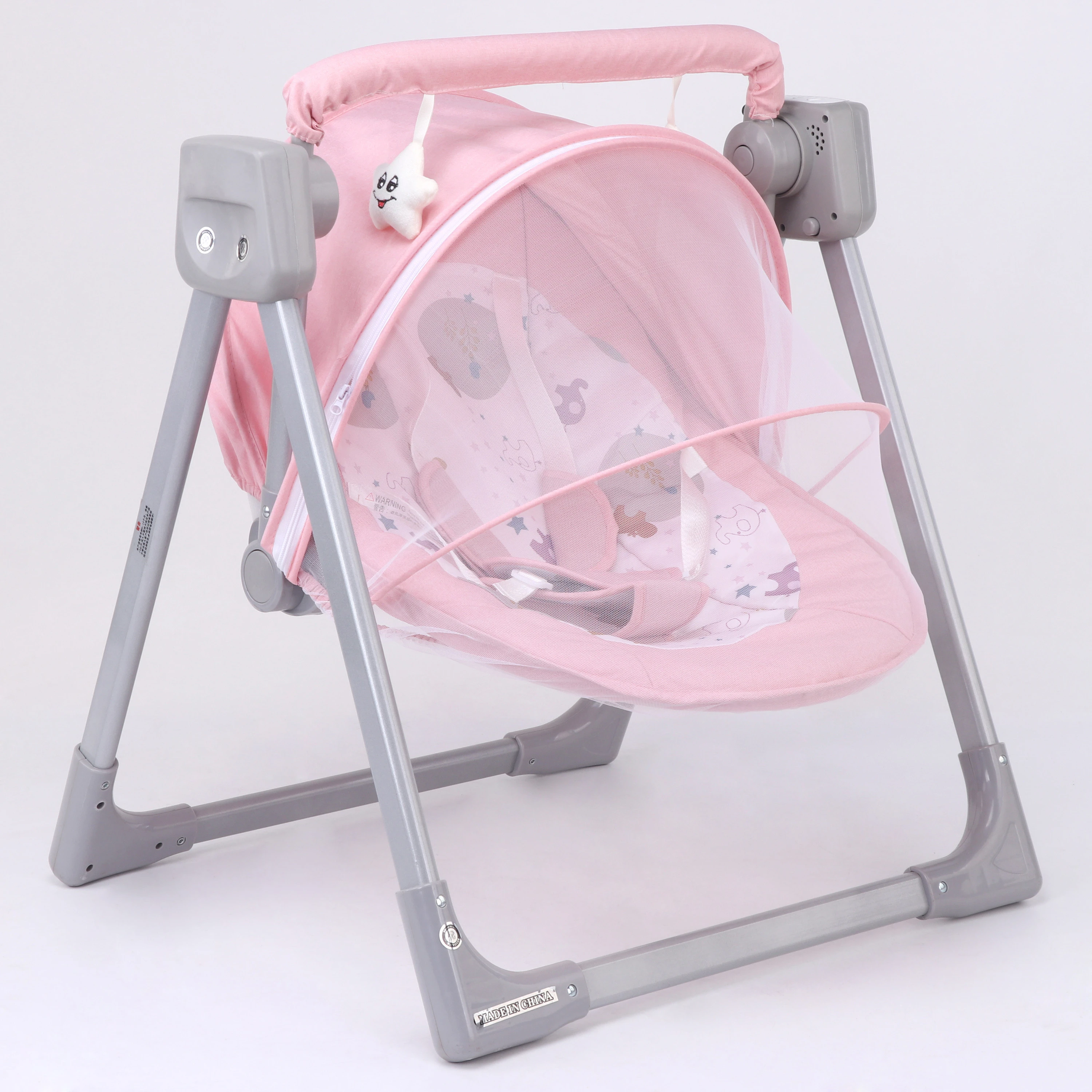 Amazon Hot Sales Baby Swing Bed Electric Cunas Para Bebe Baby Cradle