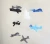 amazon OEM felt blue greyairplane cloudy hangers baby crib musical nursery celling mobiles wooden decoration for girls and boys