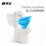 american standard toilet 0.8gpf  3 liter water saving toilet bowl