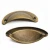 Import Antique Sea Shell Shape Drawer Pull Bronze Kitchen Cabinet Handle from China