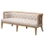 Import Antique Style Wood Living Room Furniture Modern Home Wooden Sofa from China