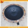 attractive and durable round firebowl