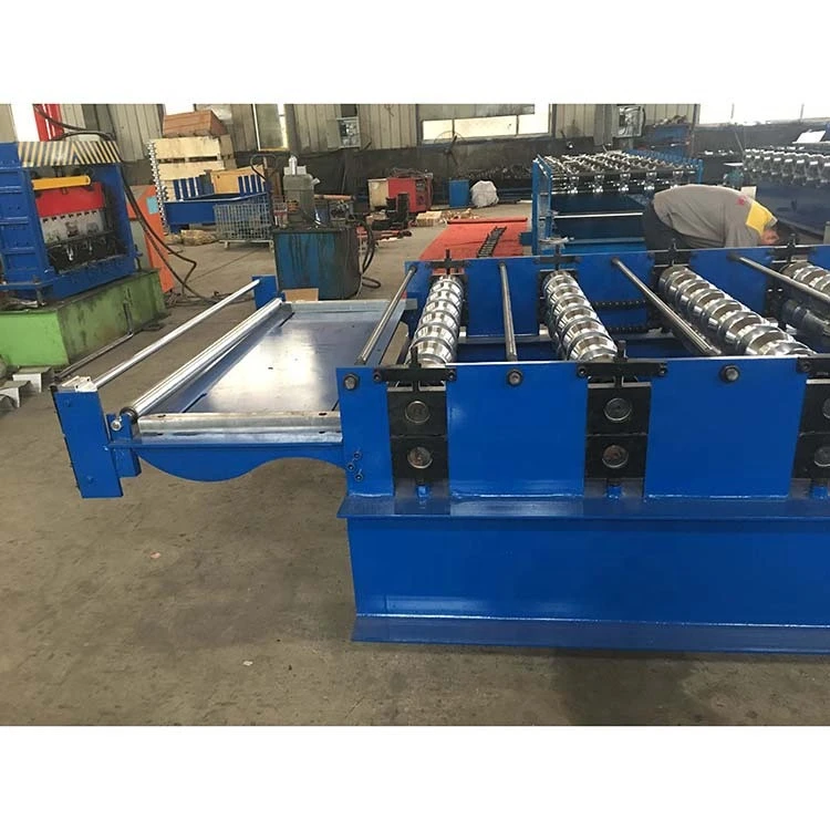 Automatic Color Steel Roll Forming Machine IBR Profile Roofing Tile Making Machinery Price