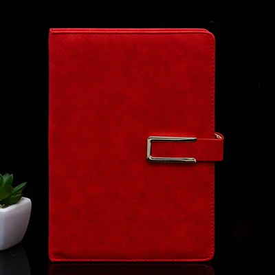 B Oem Customized Pocketuckle A5 business notebook creative PU leather notepad office stationery student diary book