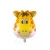 Import baby girl foil reveal balloon flying animal head inflatable lion monkey tiger giraffe zebra cow balloon ball from China