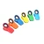 BAG CLIP WITH MAGNET-SET OF 5 Kitchen Clips, Magnetic Chip Clips for Bags, Food Bag Clips with Airtight Seal