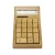 Import Bamboo Wooden Solar Calculators Standard Function Desktop Calculator with 12-digit Large Display from China