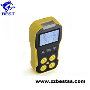 Best Selling Multi Portable Gas Leak Detector 4 Gas Analyzer for Sale