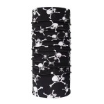 Best Selling Promotional Skull Print Design Bandana Seamless Tube Shield Bandana