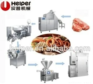 Best selling sausage production line commercial industrial sausage making machine