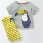 BG2102 New Fashion Kids Clothes Boys Summer Set T Shirt + Short Boy Clothing Sets