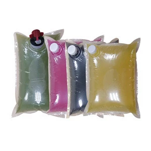 Bib Bag in Box Food Grade Portable Shape Spout Packaging for Wine / Fruit Juice / Oil